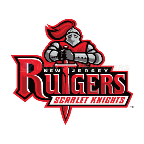 Rutgers Scarlet Knights Logo T-shirts Iron On Transfers N6034 - Click Image to Close